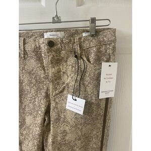 skinnygirl jeans ANIMAL PRINT NWT BROADWAY HIGH RISE SKINNY‎ SIZE 26/2